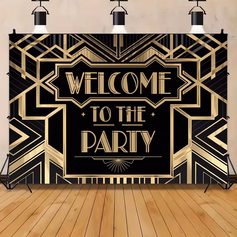 Gatsby og Art Deco - fotobakgrunn 230x180-goods Gatsby og Art Deco - fotobakgrunn 230x180
